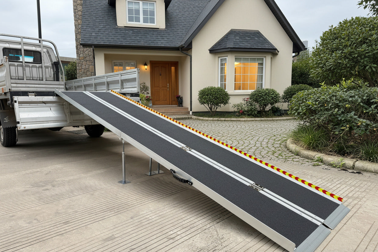 Scootering Ramp Mobility Scooter Ramp – GIO Mobility Canada